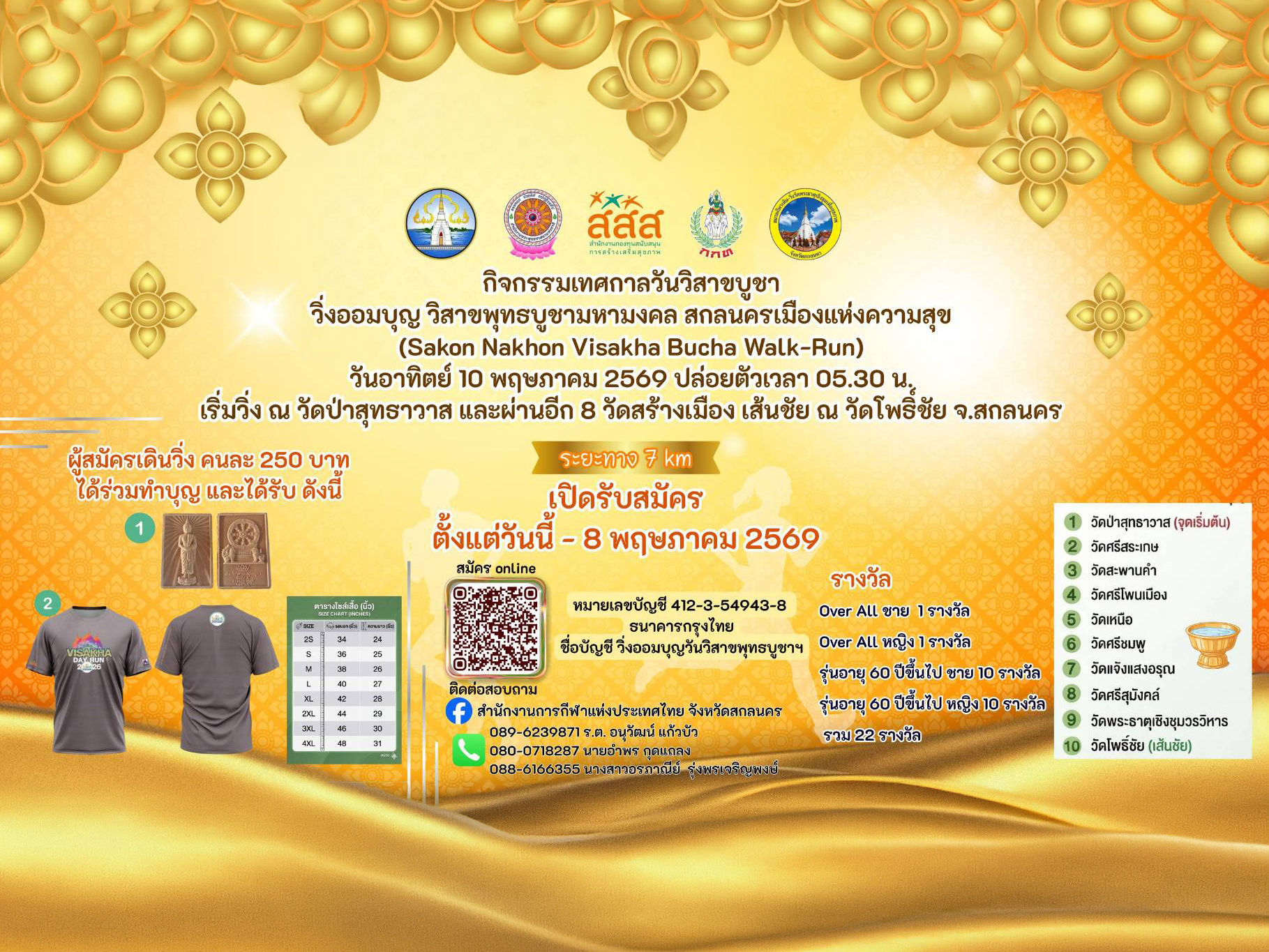 SakonNakhon Visakha Bucha WR