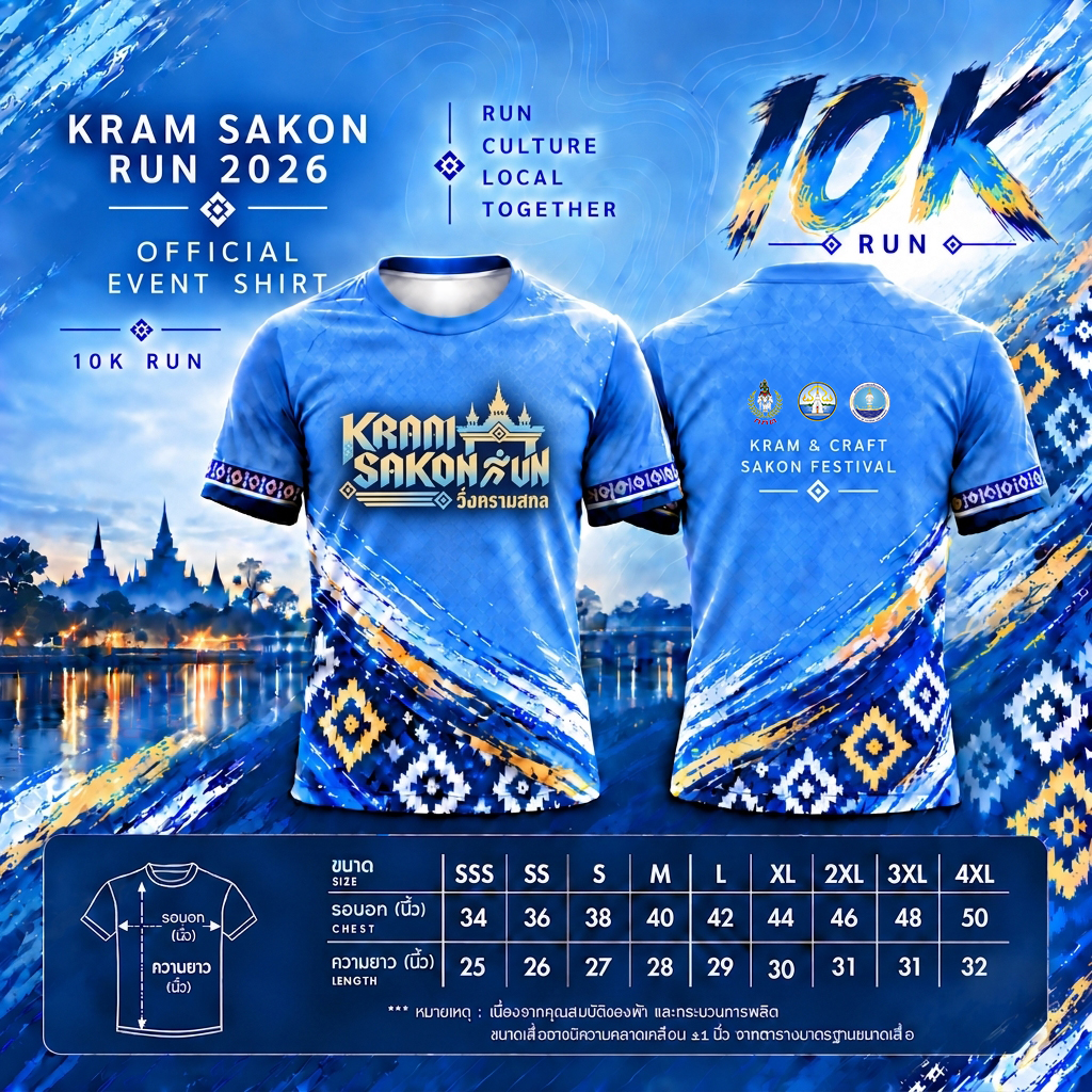 ภาพกิจกรรม KRAM SAKON RUN