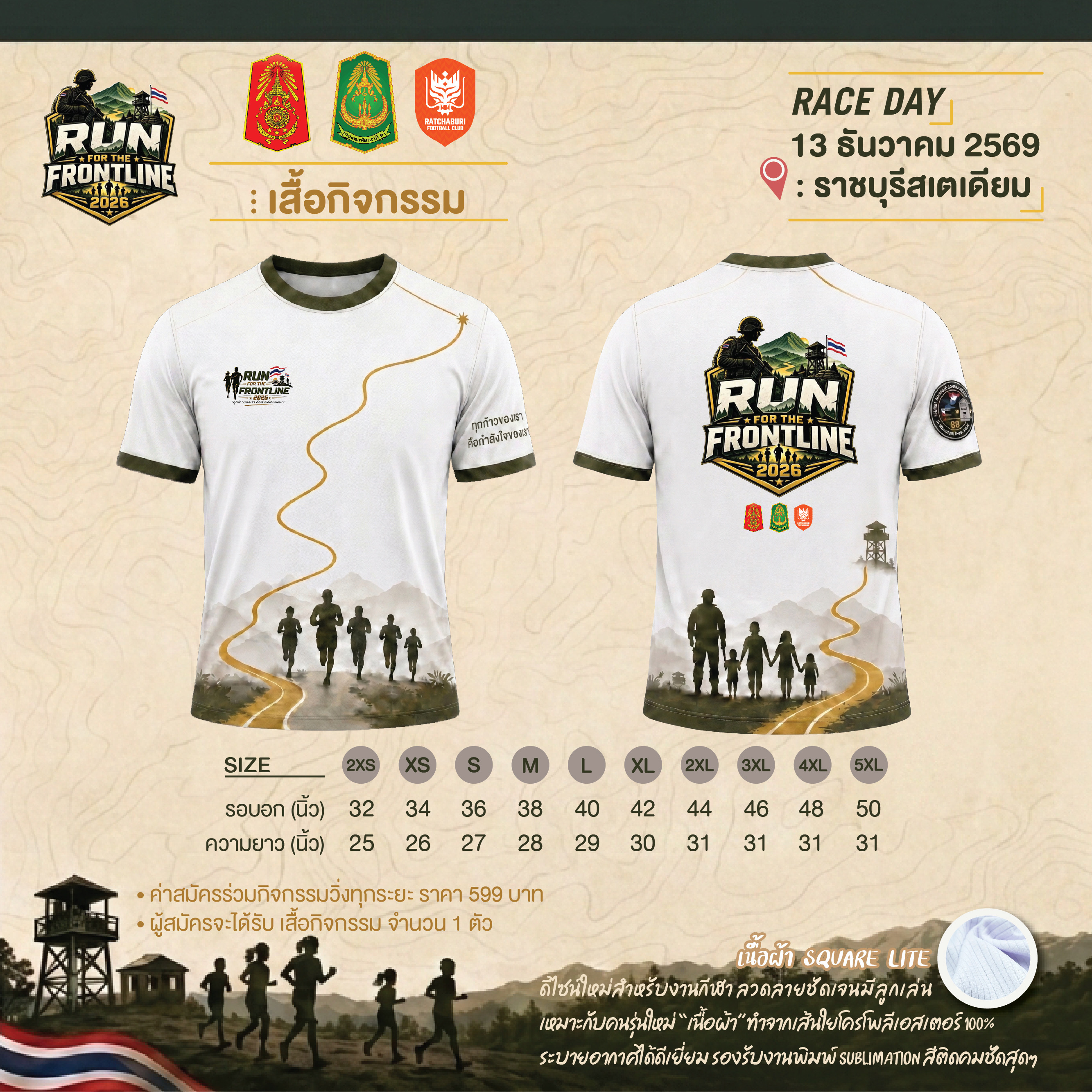 ภาพกิจกรรม Run For The Frontline