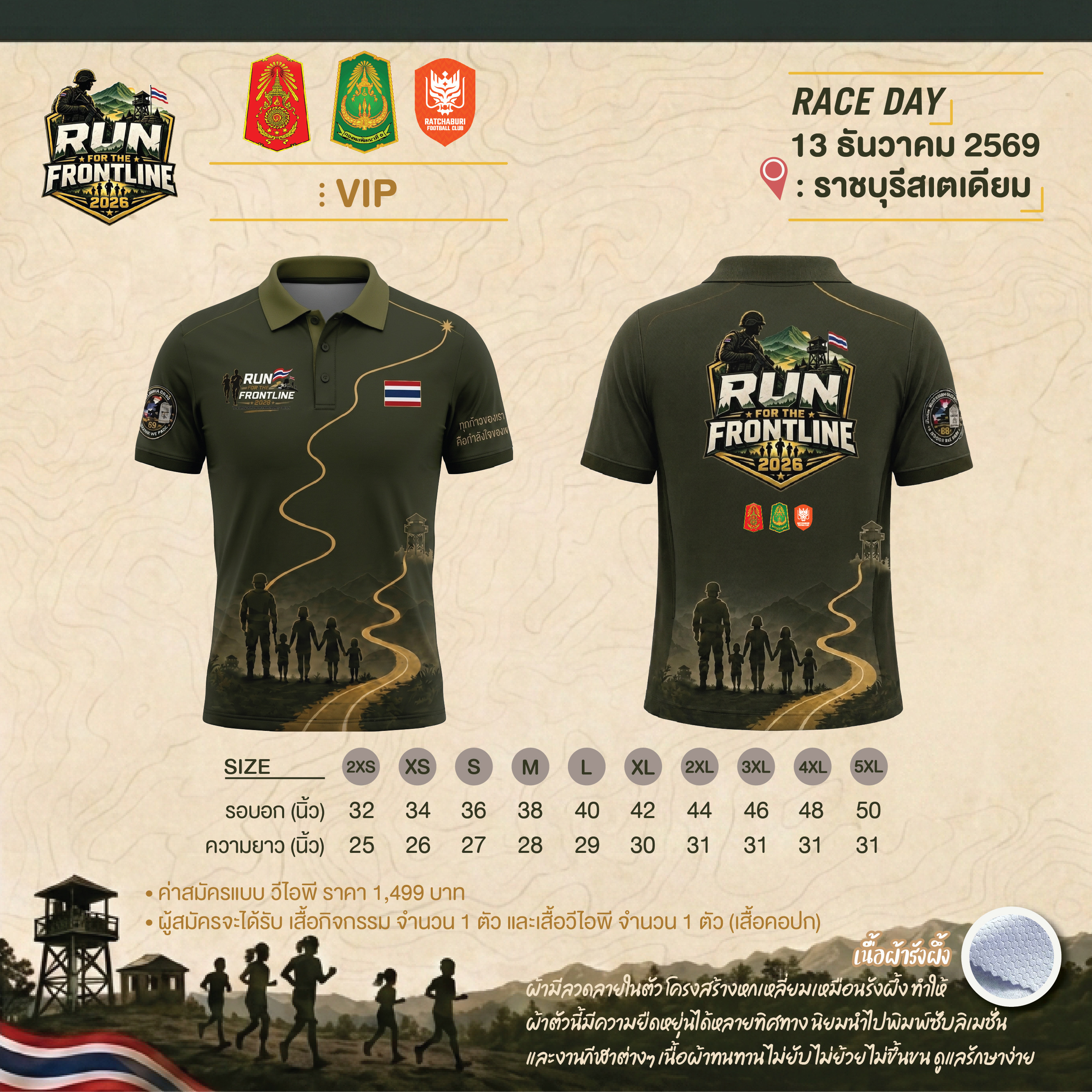 ภาพกิจกรรม Run For The Frontline