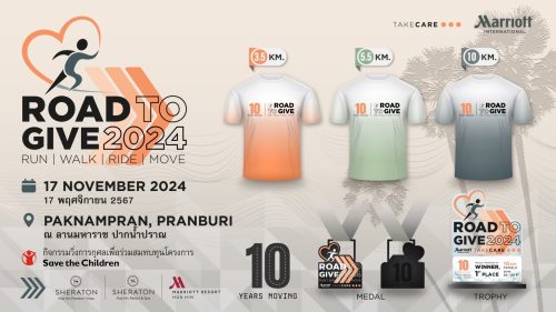 โปสเตอร์ ROAD TO GIVE HUA HIN 2024